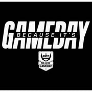 Men's ESPN Because It's Gameday White  Adult T-Shirt