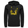 Men's Pokemon Pikachu Mural  Adult Pull Over Hoodie