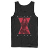 Men's Marvel Black Widow Hero Target  Adult Tank Top