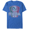 Men's Lost Gods Italy Flag Map  Adult T-Shirt