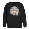 Men's Star Wars Halloween Death Star Drip  Adult Sweatshirt