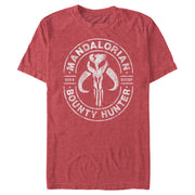 Men's Star Wars: The Mandalorian Seek & Destroy Stamp  Adult T-Shirt