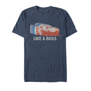 Men's Cars Like a Boss Reflection  Adult T-Shirt