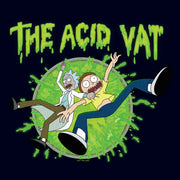 Men's Rick And Morty The Acid Vat  Adult T-Shirt