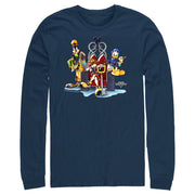 Men's Kingdom Hearts 1 King of Hearts  Adult Long Sleeve Shirt