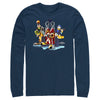 Men's Kingdom Hearts 1 King of Hearts  Adult Long Sleeve Shirt