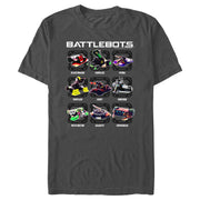 Men's Battlebots Robot Chart  Adult T-Shirt