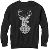 Men's Lost Gods Reindeer Winter Theme  Adult Sweatshirt