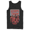 Men's Stranger Things Scoops Troop Character Pose  Adult Tank Top