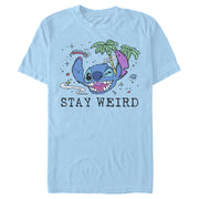 Men's Lilo & Stitch Stay Weird  Adult T-Shirt