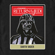 Men's Star Wars: Return of the Jedi Return of the Jedi Darth Vader Card  Adult T-Shirt