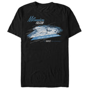 Men's Solo: A Star Wars Story Millennium Falcon Fastest Ship  Adult T-Shirt