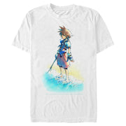 Men's Kingdom Hearts 1 Hero by the Shore  Adult T-Shirt