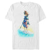 Men's Kingdom Hearts 1 Hero by the Shore  Adult T-Shirt