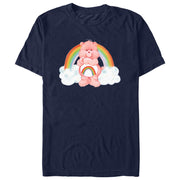 Men's Care Bears Rainbow Cheer Bear  Adult T-Shirt