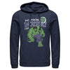 Men's Marvel Hulk Incredible Dad Father's Day  Adult Pull Over Hoodie