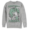 Men's Marvel Hulk St. Patrick's Day Comic Incredibly Lucky  Adult Sweatshirt