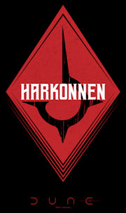 Men's Dune Red Harkonnen Emblem  Adult T-Shirt