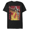 Men's Star Wars Boba Fett Rocket Launch  Adult T-Shirt