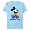 Men's Mickey & Friends Belong, Believe, Be Proud  Adult T-Shirt