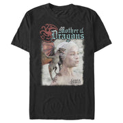 Men's Game of Thrones Daenerys Mother of Dragons  Adult T-Shirt