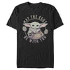 Men's Star Wars: The Mandalorian Grogu May the Eggs Be With You  Adult T-Shirt