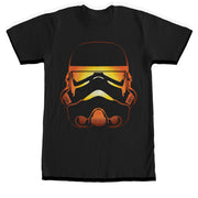 Men's Star Wars Stormtrooper Halloween Jack-O'-Lantern  Adult T-Shirt