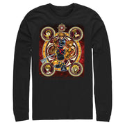 Men's Kingdom Hearts 2 Stained Glass Art  Adult Long Sleeve Shirt