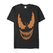 Men's Marvel Halloween Venom Scary Face Costume  Adult T-Shirt