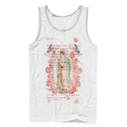 Men's Aztlan Virgin Mary  Adult Tank Top