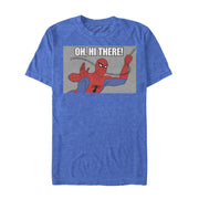 Men's Marvel Spider-Man Hi There  Adult T-Shirt