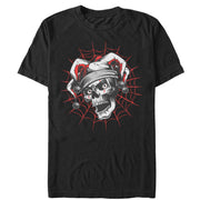 Men's Aztlan Skull Jester  Adult T-Shirt