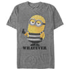 Men's Despicable Me 3 Minion Whatever Prisoner  Adult T-Shirt