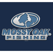 Men's Mossy Oak Blue Fishing Logo  Adult T-Shirt