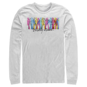 Men's Britney Spears Rainbow on Stage  Adult Long Sleeve Shirt