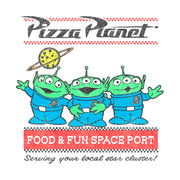 Men's Toy Story Pizza Planet Aliens  Adult T-Shirt