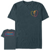 Men's The Late Late Show with James Corden Carpool Karaoke Heart  Adult T-Shirt