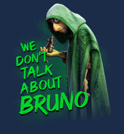 Men's Encanto We Don't Talk About Bruno Green Text  Adult T-Shirt