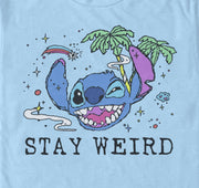 Men's Lilo & Stitch Stay Weird  Adult T-Shirt