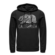 Men's Lost Gods California Henna Bear  Adult Pull Over Hoodie