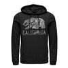 Men's Lost Gods California Henna Bear  Adult Pull Over Hoodie