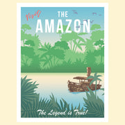 Men's Jungle Cruise Visit the Amazon  Adult T-Shirt