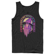 Men's The Lord of the Rings Fellowship of the Ring Gandalf All We Have to Decide  Adult Tank Top