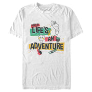 Men's Soul Life's an Adventure  Adult T-Shirt