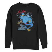 Men's Aladdin Genie Agrabah Arrival  Adult Sweatshirt