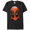 Men's Marvel Geometric Deadpool Mask  Adult T-Shirt