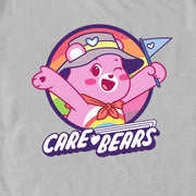 Men's Care Bears Hiking Cheer Bear  Adult T-Shirt