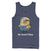 Men's Despicable Me Minion Mr. Good Vibes  Adult Tank Top