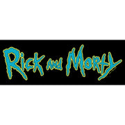 Men's Rick And Morty Classic Electrical Buzz Logo  Adult T-Shirt