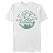 Men's Lost Gods Travel Explore Adventure Nature  Adult T-Shirt